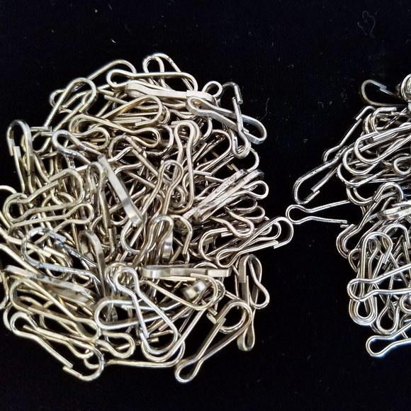 200 NICKEL Bail CLASP Pendant Connector new - Picture 4 of 7